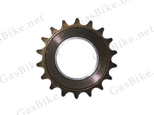 18-Tooth Sprocket For Heavy Duty Axle Kit & Aluminum Wheels Gas Motorized Bicycle