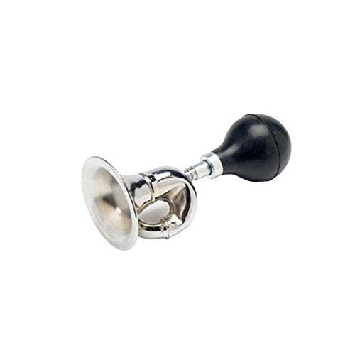 XLC Bugle Horn, Chrome Plated w/ Black Bulb