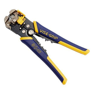 IRWIN VISE-GRIP 2078300 Self-Adjusting Wire Stripper, 8"