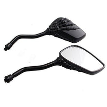 Load image into Gallery viewer, TOPCABIN 1 Pair Bike Bicycle Cycling Rear View Mirror Blindsight Multi Angle Adjustable Billet Aluminum Chrome Plated Outside Rear View Side View Mirrors Skull Claw Style Universal