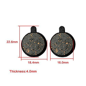 AHL Bicycle Semi-metallic Disc Brake Pads for ZOOM DB280 DB550 DB450 DB350