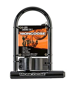 Mongoose Large Bicycle U-Lock