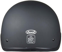 Load image into Gallery viewer, Fuel Helmets SH-HHFL64 HH Series Half Helmet, Flat Black, Small