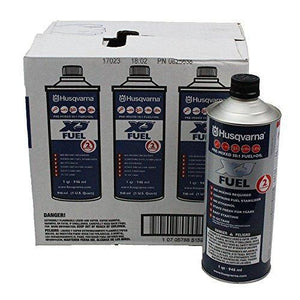 Husqvarna 585572601 Pre-Mixed 2-Stroke Fuel and Oil for Engines, 1-Quart, 1-Pack