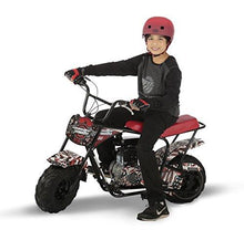 Load image into Gallery viewer, Monster Moto MM-B80-AF American Flag 80CC Youth Mini Bike - American Flag,1 Pack