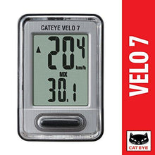 Load image into Gallery viewer, CatEye - Velo 7 Bike Computer with Odometer and Speedometer