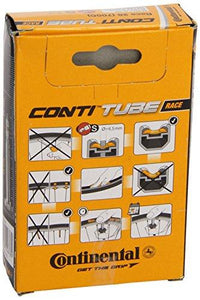 Continental 42mm Presta Valve Tube, Black, 700 x 20-25cc