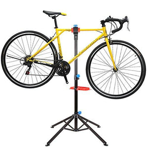 MVPOWER Pro Mechanic Bike Repair Stand Adjustable Height Bicycle Maintenance Rack Workstand With Tool Tray, Telescopic Arm Cycle