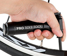 Load image into Gallery viewer, CO2 Inflator with Cartridge Storage Canister by Pro Bike Tool - Quick, Easy and Safe - For Presta and Schrader - Bicycle Tire Pump For Road and Mountain Bikes - No CO2 Cartridges Included