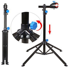 Load image into Gallery viewer, MVPOWER Pro Mechanic Bike Repair Stand Adjustable Height Bicycle Maintenance Rack Workstand With Tool Tray, Telescopic Arm Cycle