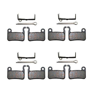 AHL 4pairs Bicycle Disc Brake Pads for Shimano XTR XT LX Hone Deore Saint SLX BRM975 BRM966 BRM965 BRM765 BRM775 BRM665 BRM601