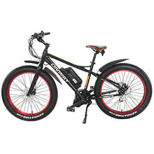 Load image into Gallery viewer, Onway 26&quot; 750W 7 Speed Snow &amp; Beach Fat Tire Electric Bike, All Terrain Using with Pedal Assist and Throttle