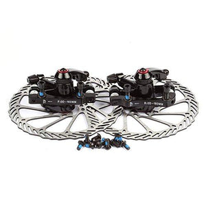 Disc Brake Sets, InsReve NV-5 G3/HS1 Mountain Bicycle Bike Mechanical Disc Brake Kit Front and Rear 160mm Caliper Rotor BB5 BB7 BB-5 BB-7