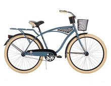 Load image into Gallery viewer, 26-inch Huffy Deluxe Men&#39;s&#39; Cruiser Bike, Blue