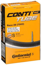 Load image into Gallery viewer, Continental 42mm Presta Valve Tube, Black, 700 x 20-25cc