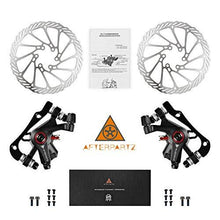 Load image into Gallery viewer, AFTERPARTZ NV-5 G3/ HS1 Bike Disc Brake Kit Front and Rear 160mm Caliper Rotor BB5 BB7 BB-5 BB-7