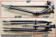 Load image into Gallery viewer, Fito Springer Fork, Short, Black, Made in Taiwan, for 26 inch Beach Cruiser Bikes Bicycles