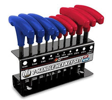 Load image into Gallery viewer, Performance Tool W80277 T-Handle Combination Hex Key Set, 10-Piece