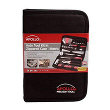 Load image into Gallery viewer, Apollo Tools DT9775 56 Piece Metric Auto Tool Kit in Compact Zippered Case with Most Useful Mechanics Tools