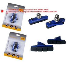 Load image into Gallery viewer, Pioneeryao Sport Road Bike Cycle Bicycle Brake Pads Block 2 Pairs