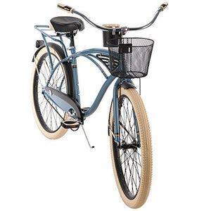 26-inch Huffy Deluxe Men's' Cruiser Bike, Blue