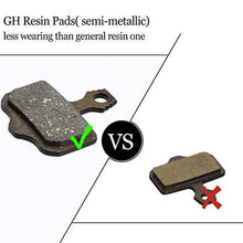 Load image into Gallery viewer, PAMASE Bike Disc Brake Pads for Avid Elixir/ SRAM XX, XO, XXWC/ Shimano Deore / Shimano SLX XT XTR - GH Resin (Semi-Metallic) - Durable &amp; Long-lasting