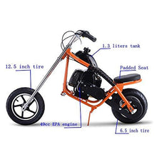 Load image into Gallery viewer, Gas Scooter SAY YEAH Mini Dirt Pit Bike 2 Stroke Kids Mini Chopper,Powerful 49cc EPA Engine Motorized Bike for Boys and Girls,Non California Compliant