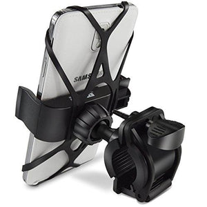 Bike Mount, Ipow Universal Cell Phone Bicycle Rack Handlebar & Motorcycle Holder Cradle for iPhone 6 6(+) 6S 6S plus 5S 5C, Samsung Galaxy S3 S4 S5 S6 S7 Note 3/4/5,Nexus,HTC,LG,BlackBerry,Black