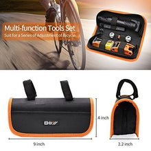 Load image into Gallery viewer, AQQEF Bike Repair Kit, Bicycle Repair Kits Bag With Portable Bike Pump  16-In-1 Bike Multi Tool Kit Sets