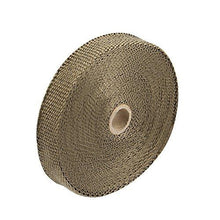 Load image into Gallery viewer, HM&amp;FC Titanium Exhaust Wrap Fiberglass Heat Wrap 50 Feet (L) 1 Inch(W)