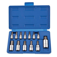 Load image into Gallery viewer, Neiko 10074A Hex Bit Socket Set, S2 Steel | 13-Piece Set | Metric