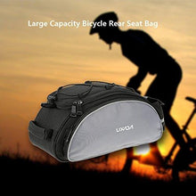 Load image into Gallery viewer, Lixada Bicycle Rack Bag 13L Waterproof Cycling Bike Rear Seat Cargo Bag MTB Road Bike Rack Carrier Trunk Bag Pannier Handbag