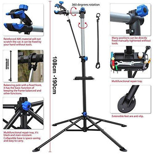 Yaheetech Bicycle Pro Mechanic Bicycle Repair Workshop Stand Rack Bike Repair Stand