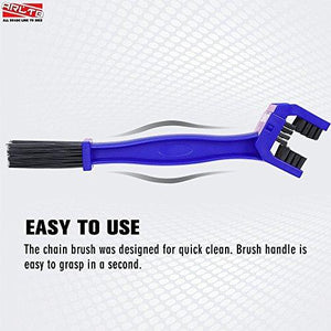 ARLTB Bike Chain Cleaning Brush Tool Multi-purpose Motorcycle Cycling Bicycle Chain Cleaner tool for both Motorcycle and Bike Chain Cleaner Washer, Cleans Quickly and Easily for MTB Road Bike