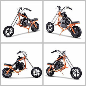 Gas Scooter SAY YEAH Mini Dirt Pit Bike 2 Stroke Kids Mini Chopper,Powerful 49cc EPA Engine Motorized Bike for Boys and Girls,Non California Compliant