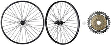 Load image into Gallery viewer, Bike Bicycle MTB Wheelset 26&quot; 7 Speed with Shimano MF-TZ31 14-34T Freewheel