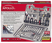 Load image into Gallery viewer, Apollo Tools 95 Piece Mechanics Tool Kit