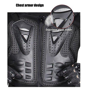 HEROBIKER MC1011 Black Motorcycle Body Armor Motocross Armour Motorcycle Jackets+ Gears Short Pants+protective Motocycle Knee Pad