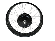 Load image into Gallery viewer, Tesla 26&quot; Electric Conversion Fat Rear Wheel - 48 V 1500 W (With Disc Brake and LCD)