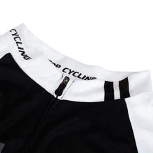 Load image into Gallery viewer, Topcycling Men&#39;s Outdoor Cycling Short Jersey Clothes - Black + White