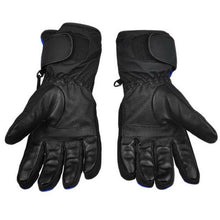 Load image into Gallery viewer, PRO-BIKER Motorcycle Warm Anti-Slip Racing Gloves - Blue (Pair )