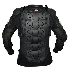 PRO-BIKER HX-P13 Motorcycle Riding Safety Armor Jacket - Black