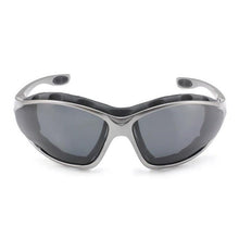 Load image into Gallery viewer, Panlees Anti-Wind Polarized Motorcycle Sunglasses Goggles w/ Replaceable Temple - Gun Grey