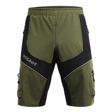 Load image into Gallery viewer, Wosawe Summer Waterproof Cycling Sports Shorts - Army Green