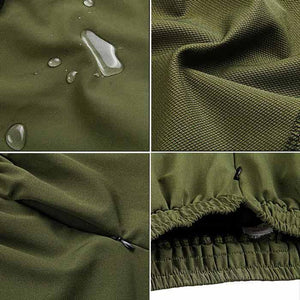 Wosawe Summer Waterproof Cycling Sports Shorts - Army Green