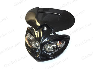 Universal Bike Headlights - Red