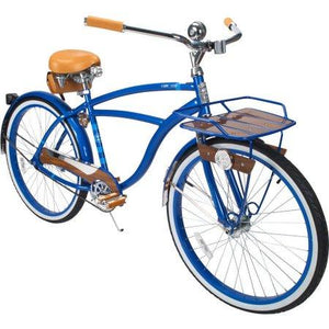 26" Huffy Cape Cod Men's Cruiser Bike, Metallic Blue