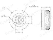 Load image into Gallery viewer, GT5 Pro Racing Cylinder Head for 66cc / 80cc (Free Shipping) Gas Motorized Bicycle