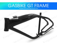 Load image into Gallery viewer, Gasbike GT Aluminum Bike Frame With Built-in Gas Tank - Polished Black