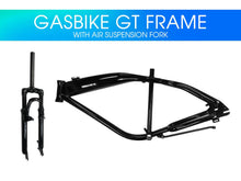 Load image into Gallery viewer, Gasbike GT Aluminum Bike Frame with Air Suspension Fork